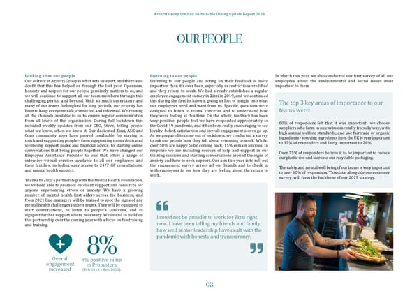 2021 | Sustainability Dining Report - Page 5