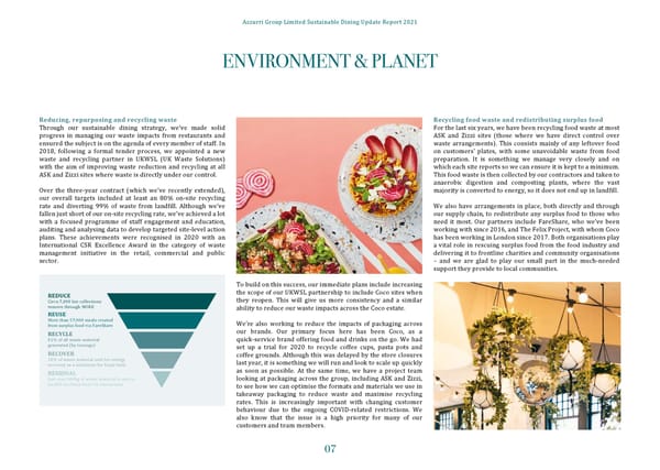 2021 | Sustainability Dining Report - Page 9