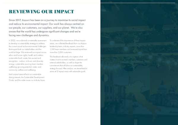 2022 | Sustainability Dining Report - Page 9