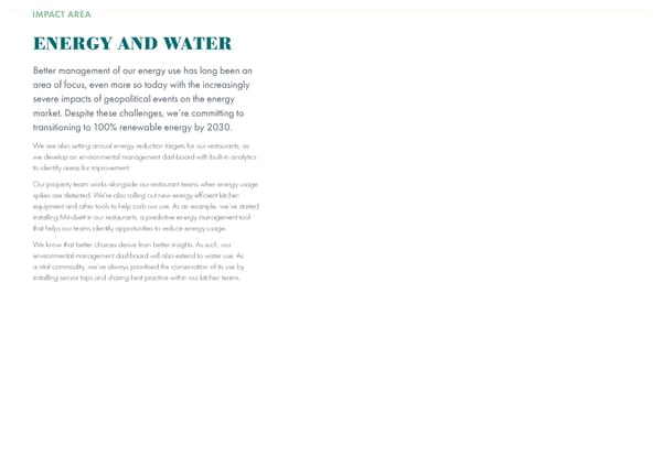 2022 | Sustainability Dining Report - Page 23