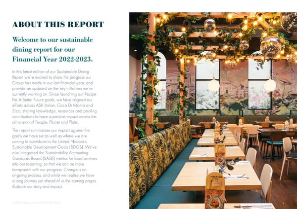 2023 | Sustainability Dining Report - Page 4