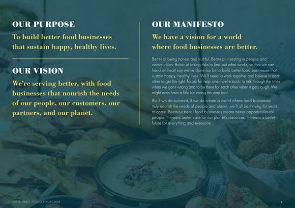 2023 | Sustainability Dining Report - Page 6