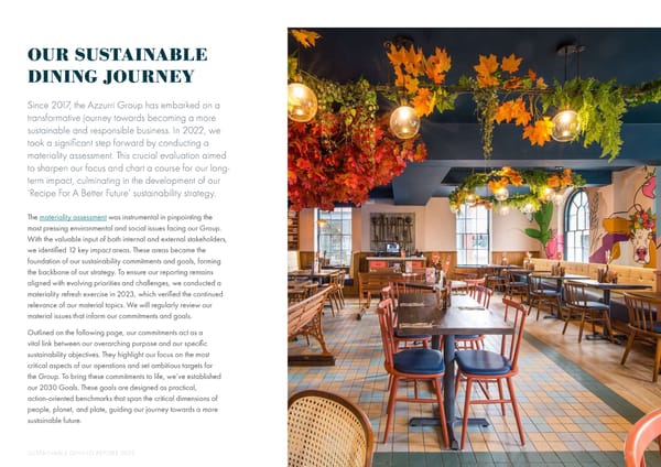 2023 | Sustainability Dining Report - Page 8