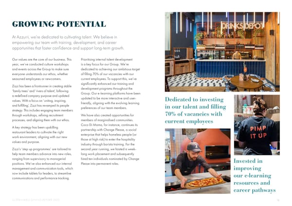 2023 | Sustainability Dining Report - Page 16