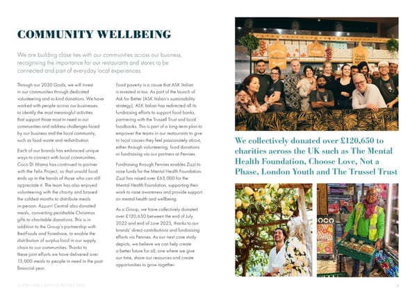 2023 | Sustainability Dining Report - Page 18