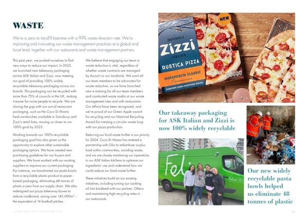 2023 | Sustainability Dining Report - Page 24