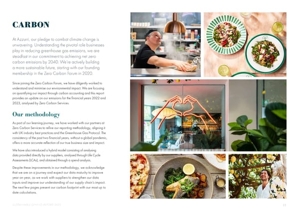 2023 | Sustainability Dining Report - Page 25