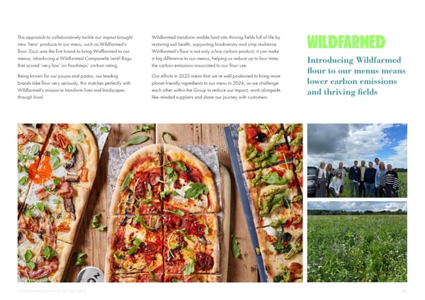 2023 | Sustainability Dining Report - Page 37