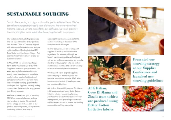 2023 | Sustainability Dining Report - Page 38